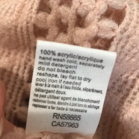 BP Tassel Open Knit Infinity Scarf - Picture 6 of 6